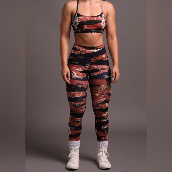 Darc Sport Pants - DARC SPORT SHE Big Wolf Leggings in Roman Tiger Camo SOLD OUT ONLINE